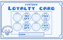 loyalty card